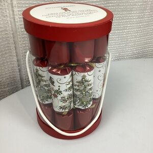 Williams Sonoma ‘Twas The Night Before Christmas 12 Holiday Crackers NEW!